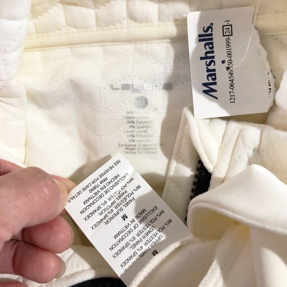 NWOT Layer 8 Sweatshirt Womens M Ivory ¼ Zip Mock Neck Quick Dry Fleece Pullover - Picture 7 of 9